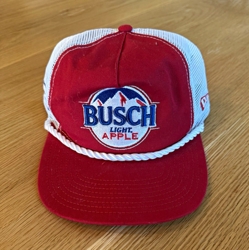 Busch light apple trucker hat - light,