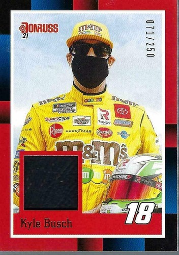 2021 donruss racing kyle busch - racing,